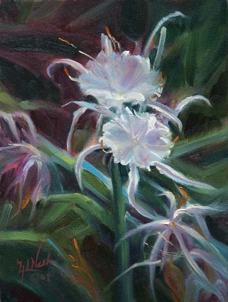 'Hemenocalis II' (wild spider lilies